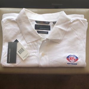 Greg Norman NFL Network White Polo